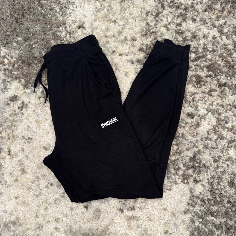 Gymshark Women’s Black Joggers, Medium